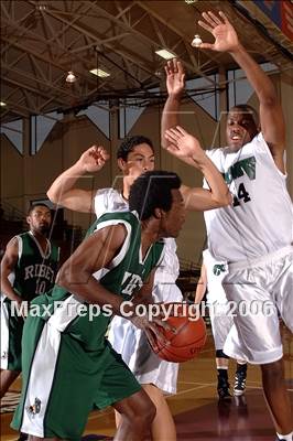 Thumbnail 3 in Calvary Chapel Moreno Valley vs Ribet Academy (SS DVAA Final) photogallery.