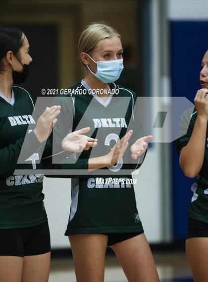 Thumbnail 3 in Ripon Christian vs. Delta Charter (CIF SJS D5 Playoff) photogallery.
