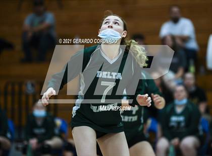 Thumbnail 1 in Ripon Christian vs. Delta Charter (CIF SJS D5 Playoff) photogallery.