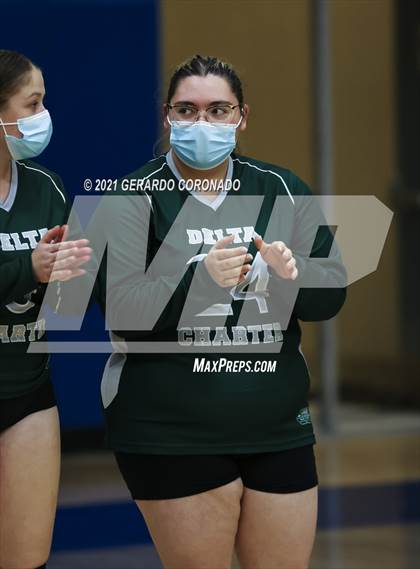 Thumbnail 3 in Ripon Christian vs. Delta Charter (CIF SJS D5 Playoff) photogallery.