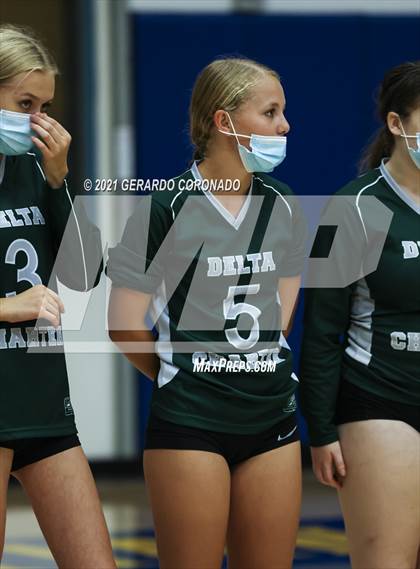 Thumbnail 3 in Ripon Christian vs. Delta Charter (CIF SJS D5 Playoff) photogallery.