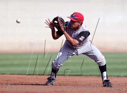 Thumbnail 2 in Katella vs. Capistrano Valley Christian (Anaheim Lions Tournament) photogallery.