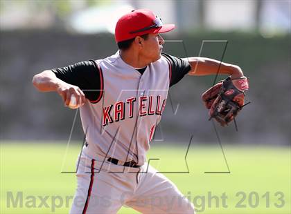 Thumbnail 3 in Katella vs. Capistrano Valley Christian (Anaheim Lions Tournament) photogallery.