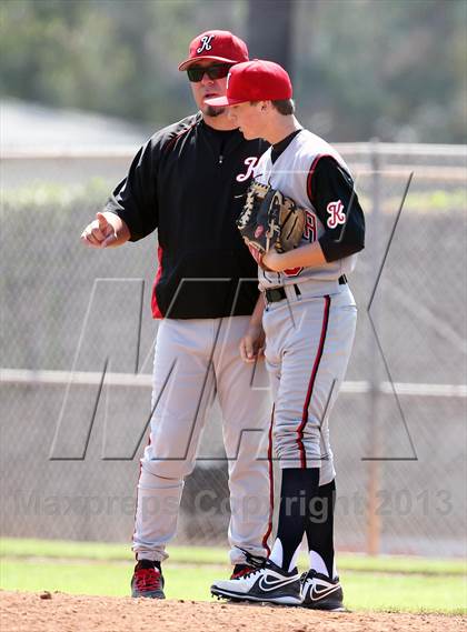 Thumbnail 3 in Katella vs. Capistrano Valley Christian (Anaheim Lions Tournament) photogallery.