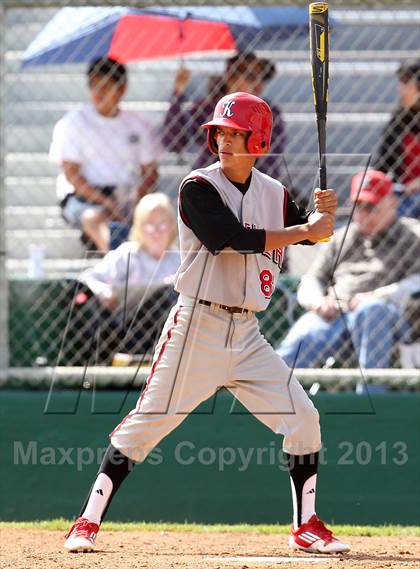 Thumbnail 1 in Katella vs. Capistrano Valley Christian (Anaheim Lions Tournament) photogallery.