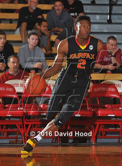 Thumbnail 1 in Los Alamitos vs. Fairfax (Nike Extravaganza) photogallery.