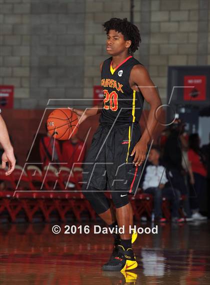 Thumbnail 1 in Los Alamitos vs. Fairfax (Nike Extravaganza) photogallery.