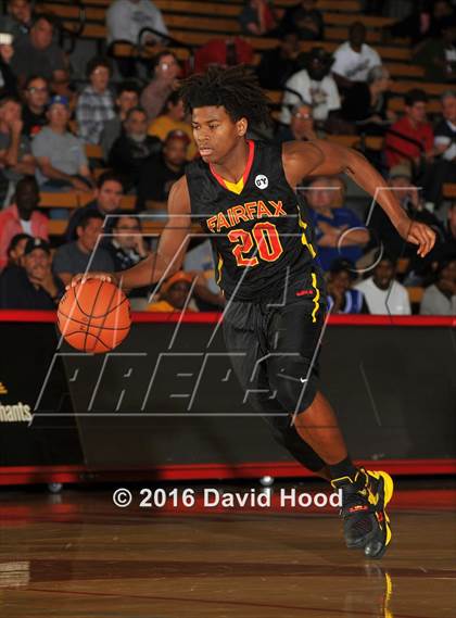 Thumbnail 2 in Los Alamitos vs. Fairfax (Nike Extravaganza) photogallery.