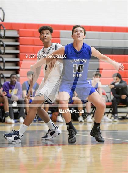 Thumbnail 3 in Higley vs. Canyon View (PXU Coyote Classic Tournament) photogallery.