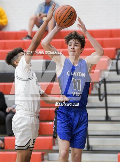 Thumbnail 2 in Higley vs. Canyon View (PXU Coyote Classic Tournament) photogallery.