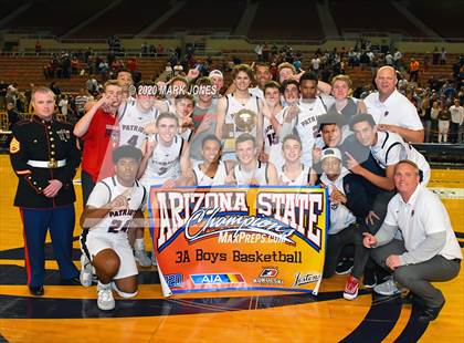 Thumbnail 2 in Sabino vs. American Leadership Academy - Queen Creek (AIA 3A Final Awards) photogallery.