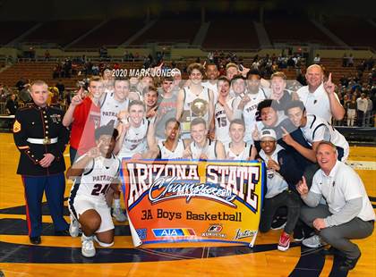 Thumbnail 1 in Sabino vs. American Leadership Academy - Queen Creek (AIA 3A Final Awards) photogallery.