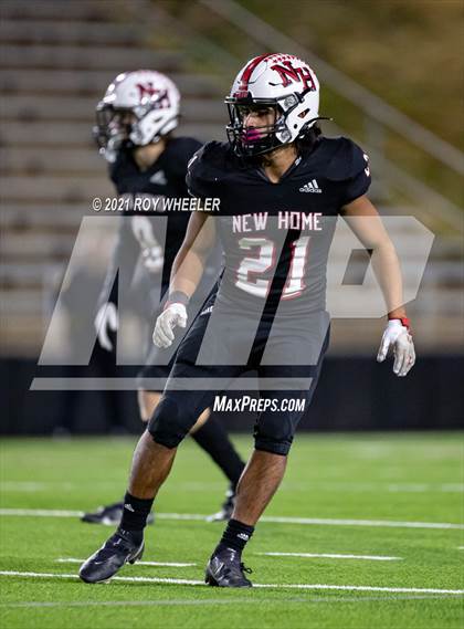 Thumbnail 2 in Gruver vs New Home (UIL 2A Area Playoff) photogallery.