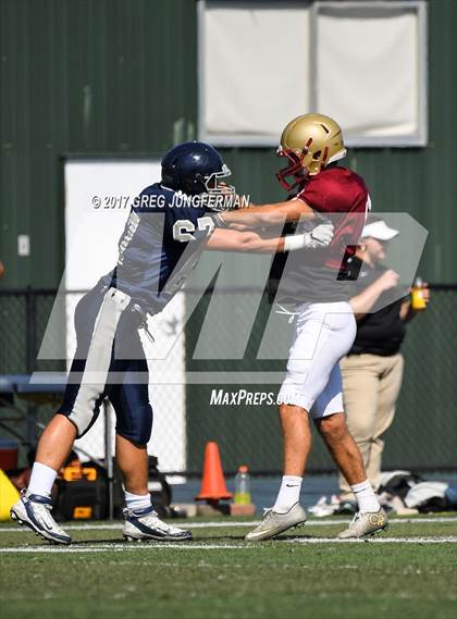 Thumbnail 2 in Cardinal Newman @ Marin Catholic (Scrimmage) photogallery.