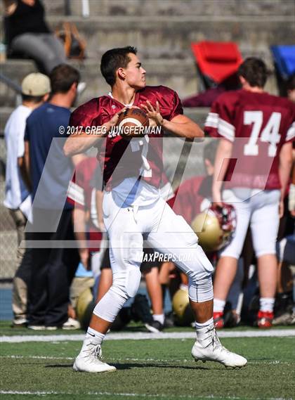 Thumbnail 3 in Cardinal Newman @ Marin Catholic (Scrimmage) photogallery.
