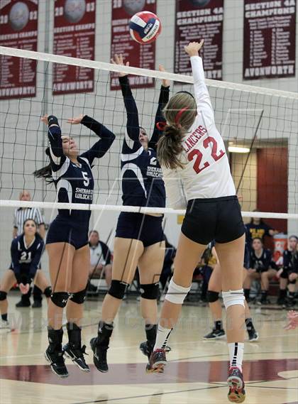 Thumbnail 2 in Shenango vs Neshannock (WPIAL Class A Quarterfinal) photogallery.