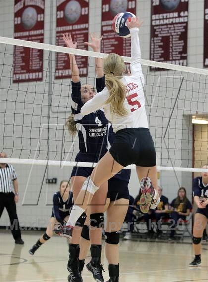 Thumbnail 3 in Shenango vs Neshannock (WPIAL Class A Quarterfinal) photogallery.