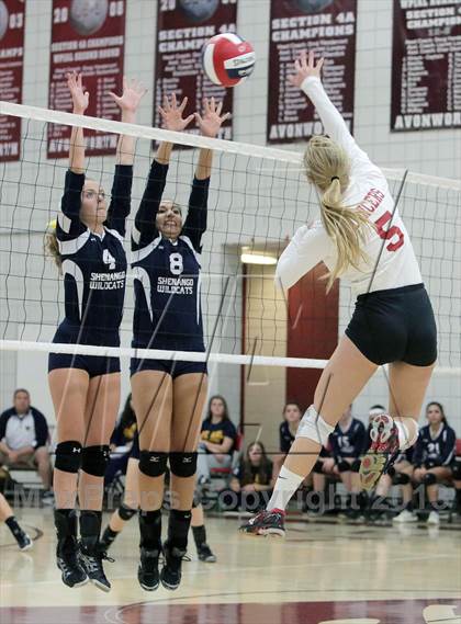 Thumbnail 1 in Shenango vs Neshannock (WPIAL Class A Quarterfinal) photogallery.