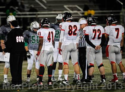 Thumbnail 2 in Fort Zumwalt South @ Fort Zumwalt North (MSHSAA District Playoff) photogallery.