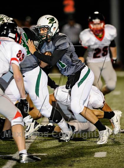 Thumbnail 2 in Fort Zumwalt South @ Fort Zumwalt North (MSHSAA District Playoff) photogallery.