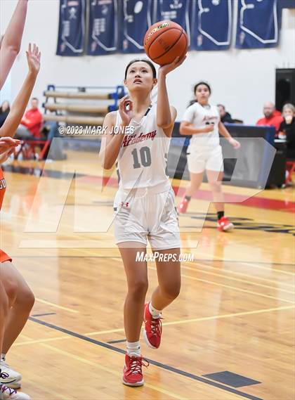 Thumbnail 3 in Scottsdale Christian Academy vs. Sprague (OR)  - (Cactus Jam Tournament) photogallery.