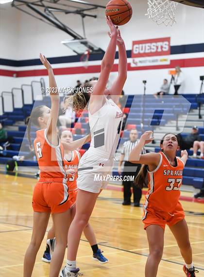 Thumbnail 2 in Scottsdale Christian Academy vs. Sprague (OR)  - (Cactus Jam Tournament) photogallery.