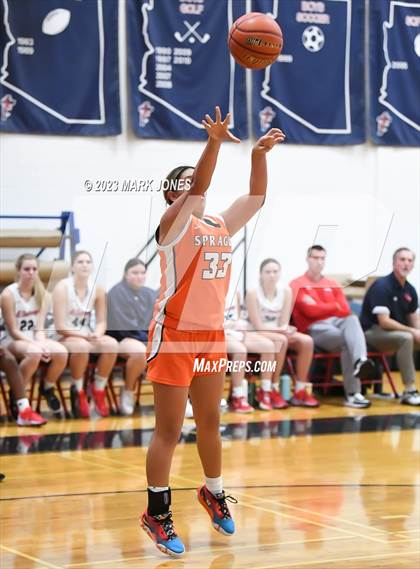 Thumbnail 3 in Scottsdale Christian Academy vs. Sprague (OR)  - (Cactus Jam Tournament) photogallery.