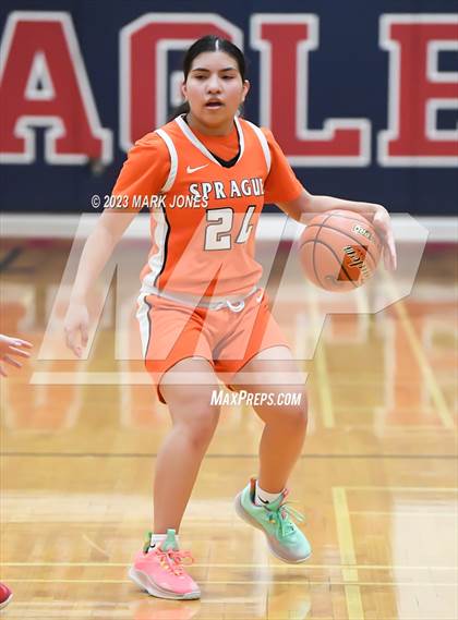 Thumbnail 1 in Scottsdale Christian Academy vs. Sprague (OR)  - (Cactus Jam Tournament) photogallery.