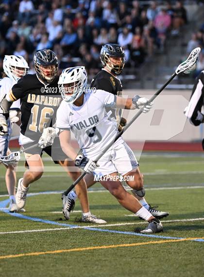 Thumbnail 1 in Arapahoe @ Valor Christian (CHSAA 5A Q-Final) photogallery.