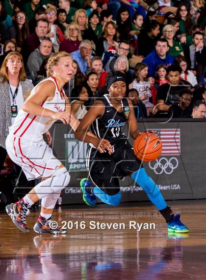 Thumbnail 2 in Seton Catholic vs. Ribault (DICK's National Tournament Semifinals) photogallery.
