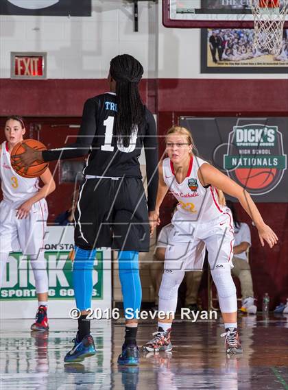 Thumbnail 3 in Seton Catholic vs. Ribault (DICK's National Tournament Semifinals) photogallery.