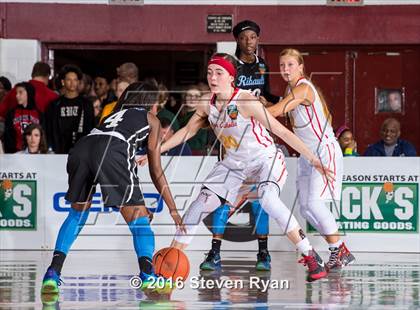 Thumbnail 3 in Seton Catholic vs. Ribault (DICK's National Tournament Semifinals) photogallery.