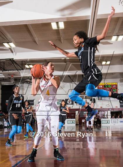 Thumbnail 2 in Seton Catholic vs. Ribault (DICK's National Tournament Semifinals) photogallery.