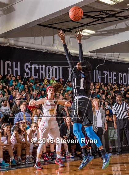 Thumbnail 1 in Seton Catholic vs. Ribault (DICK's National Tournament Semifinals) photogallery.