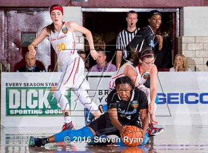 Thumbnail 1 in Seton Catholic vs. Ribault (DICK's National Tournament Semifinals) photogallery.