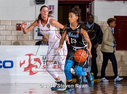 Thumbnail 2 in Seton Catholic vs. Ribault (DICK's National Tournament Semifinals) photogallery.