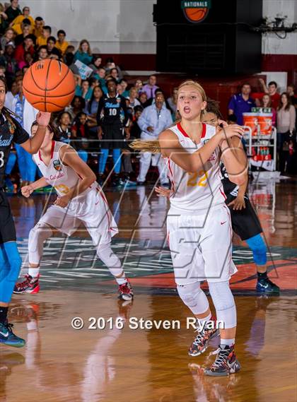 Thumbnail 1 in Seton Catholic vs. Ribault (DICK's National Tournament Semifinals) photogallery.