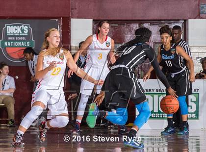Thumbnail 3 in Seton Catholic vs. Ribault (DICK's National Tournament Semifinals) photogallery.