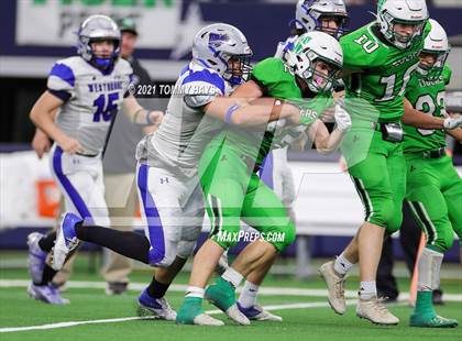 Thumbnail 2 in Westbrook vs. May (UIL State Football 6-Man 1A D1 Finals) photogallery.
