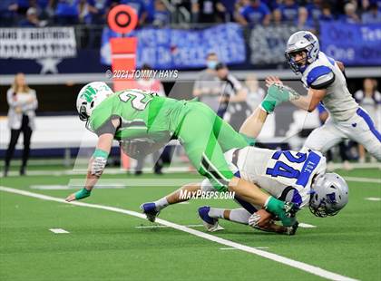 Thumbnail 2 in Westbrook vs. May (UIL State Football 6-Man 1A D1 Finals) photogallery.