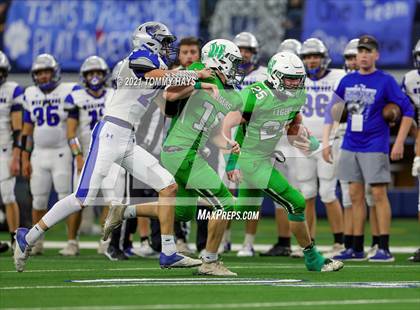Thumbnail 3 in Westbrook vs. May (UIL State Football 6-Man 1A D1 Finals) photogallery.