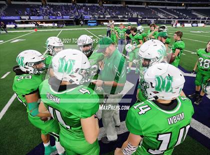 Thumbnail 1 in Westbrook vs. May (UIL State Football 6-Man 1A D1 Finals) photogallery.