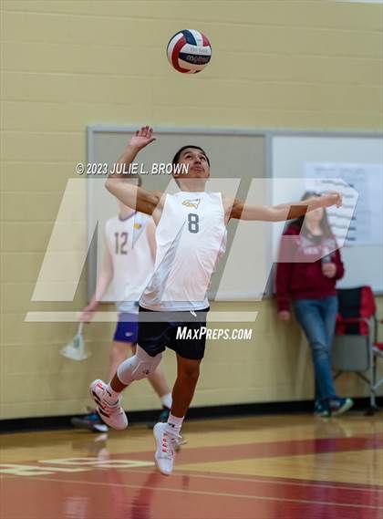 Thumbnail 1 in Center Grove vs Hudsonville (Fishers March Madness Tourney Rd 1) photogallery.