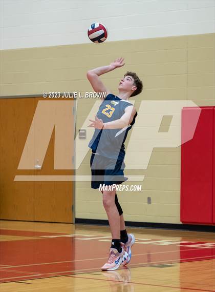 Thumbnail 3 in Center Grove vs Hudsonville (Fishers March Madness Tourney Rd 1) photogallery.