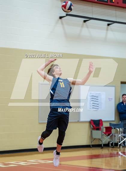 Thumbnail 2 in Center Grove vs Hudsonville (Fishers March Madness Tourney Rd 1) photogallery.
