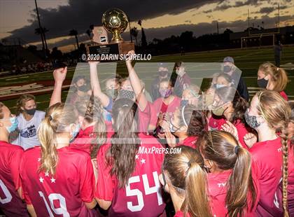 Thumbnail 3 in St. Johns vs. Northland Prep Academy (AIA 2A Final) photogallery.