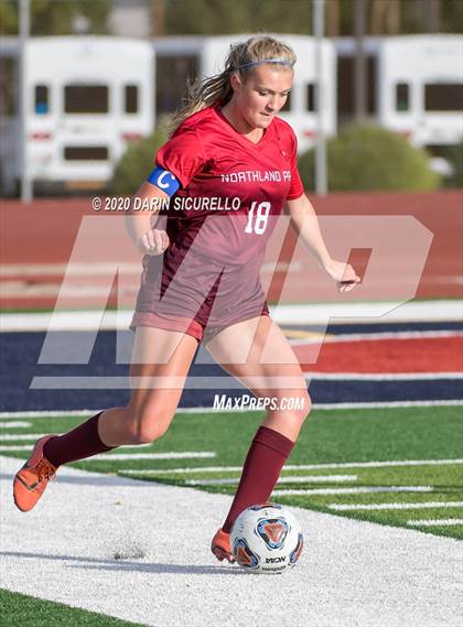 Thumbnail 3 in St. Johns vs. Northland Prep Academy (AIA 2A Final) photogallery.