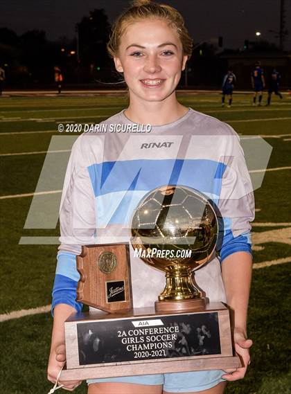 Thumbnail 3 in St. Johns vs. Northland Prep Academy (AIA 2A Final) photogallery.