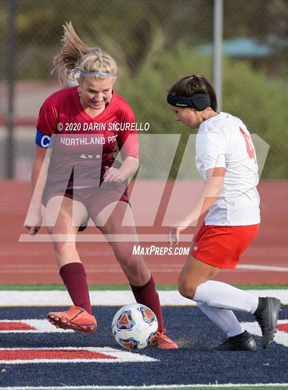 Thumbnail 3 in St. Johns vs. Northland Prep Academy (AIA 2A Final) photogallery.