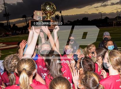 Thumbnail 1 in St. Johns vs. Northland Prep Academy (AIA 2A Final) photogallery.